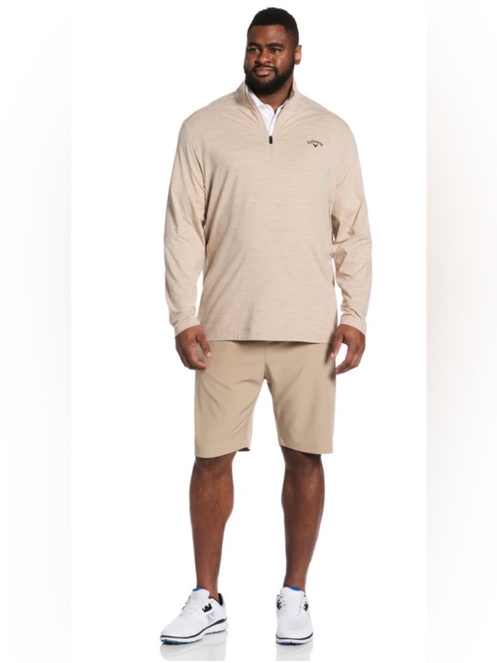 Callaway Big & Tall Quarter Zip Pullover, NWT!